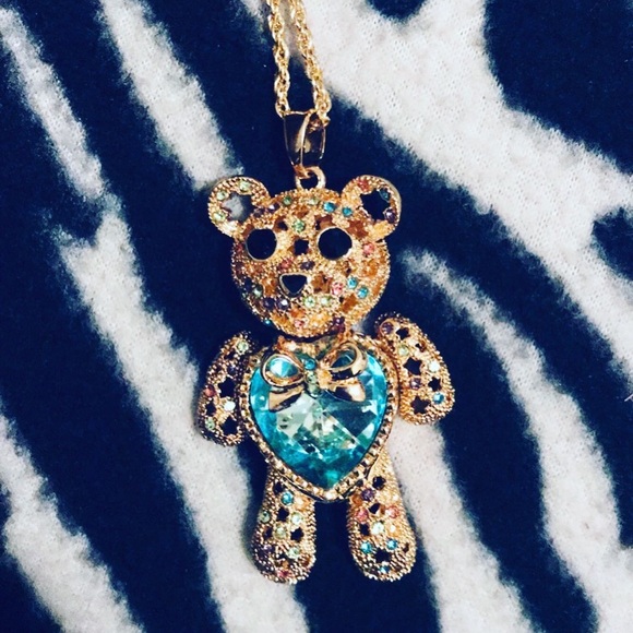Teddy Bear Necklace - Picture 2 of 2